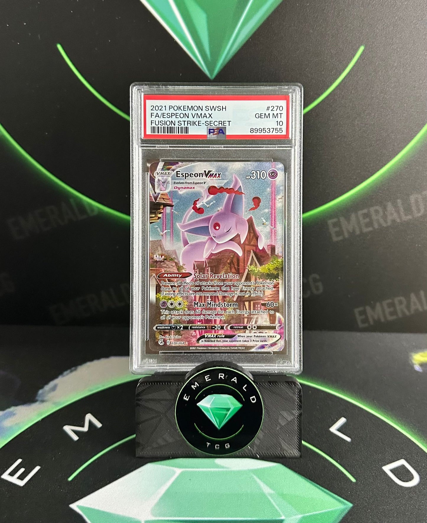 Espeon Vmax - PSA 10