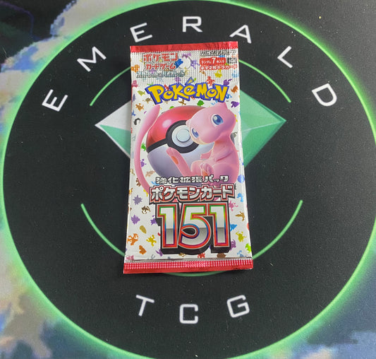 151 Booster Pack Japanese