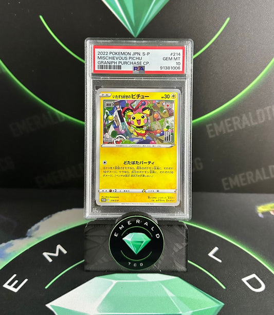 Misbehaving Pichu - PSA 10