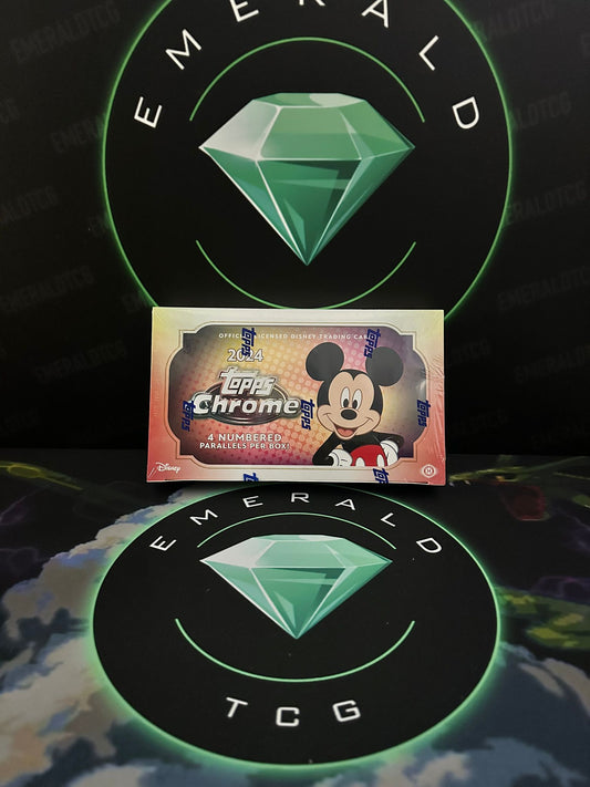 Disney Topps Chrome Booster Box