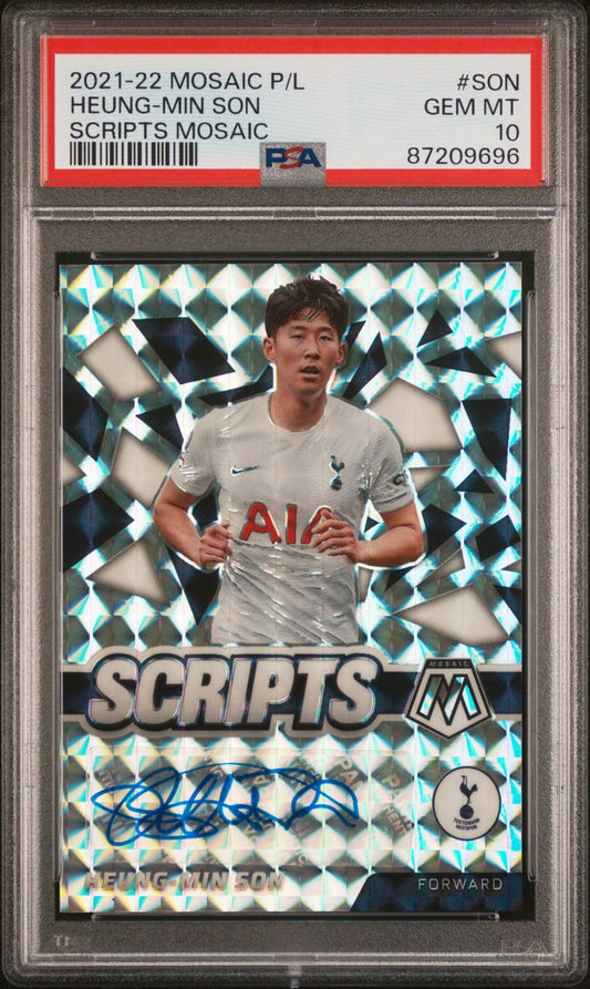 Heung-Min Son Auto PSA 10