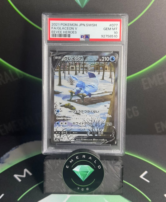 Glaceon V - PSA 10